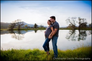 Engagement photography at Brix Restaurant in Napa - Emily & Cory